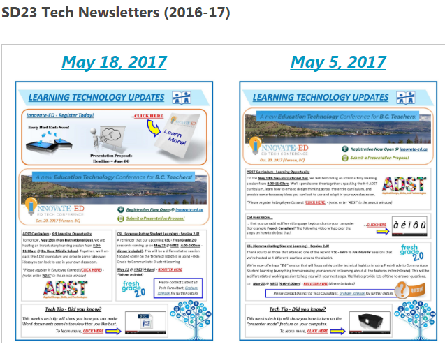 tech newsletters